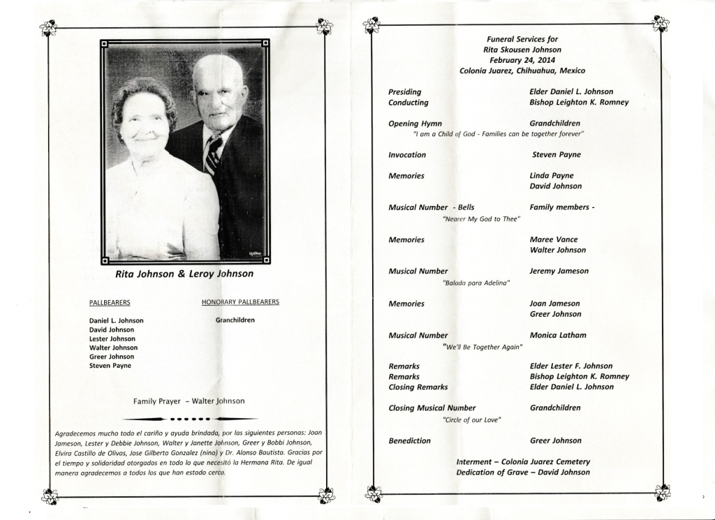 Rita Johnson of the Mormon Colonies in Mexico